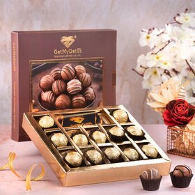 GetMyDates Premium Quaity Almond Dates Truffles Chocolate