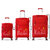 Salsa Plus 58 cm, 68cm  78cm - Soft Luggage Trolley Bags Combo Set 3 - Soft Spinner Wheels Cabin and  Check-In Size Tro