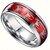 Punk Style Band Ring Made Of Stainless Steel Trendy Spider Design Suitable For Men And Women Match Daily Outfits Party Decor