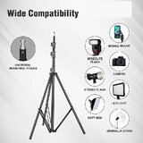 Digimate 7 Feet Height Adjustable Aluminum Alloy Portable Light Stand ..