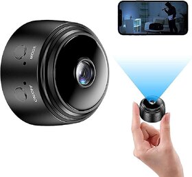 High HD Focus Spy Magnet Camera Full HD Mini Spy WiFi Magnetic Live Stream Night Vision IP Wireless 1080P Audio Video Hidden Nanny Camera for Home Offices Security (Magnet Camera)