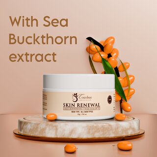COCOBEE Skin Renewal Daily Moisturizing Cream Pack of 1 (50g) Hydrates, Nourishes Restores Skin Softness COCOBEE Skin Renewal Daily Moisturizing Cream Pack of 1 (50g) Hydrates, Nourishes Restores Skin Softness