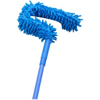 Flexible Fan Cleaning Duster for Multi-Purpose Cleaning of Home, Kitchen, Car, Office with Long Rod (Standard) Flexible Fan Cleaning Duster for Multi-Purpose Cleaning of Home, Kitchen, Car, Office with Long Rod (Standard)