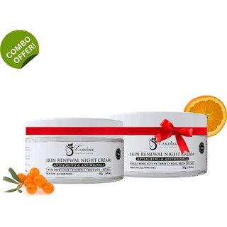 COCOBEE Skin Renewal Night Cream Pack of 2 100g Smooth Skin Rejuvenates Nourishes Overnight All Skin Types COCOBEE Skin Renewal Night Cream Pack of 2 100g Smooth Skin Rejuvenates Nourishes Overnight All Skin Types