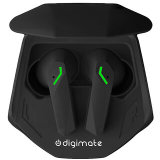 DIGIMATE Powerpods Earbud With LED Light Charging Case 20 Hours Playtime, Water Resistance, Siri/Google Supoort (Black, DGMGO5-004) DIGIMATE Powerpods Earbud With LED Light Charging Case 20 Hours Playtime, Water Resistance, Siri/Google Supoort (Black, DGMGO5-004)