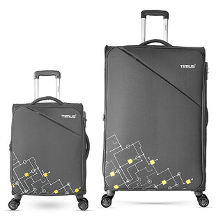 Timus Flash Plus Stylish Check-in Travel Combo Set 58 cm 78 cm Trolley luggage. Expandable Cabin Check-in Timus Flash Plus Stylish Check-in Travel Combo Set 58 cm 78 cm Trolley luggage. Expandable Cabin Check-in