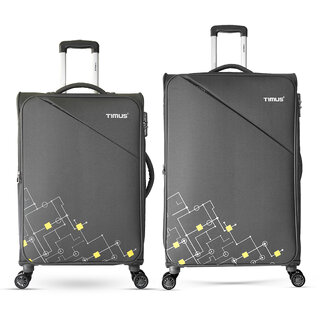 Timus Flash Plus Stylish Check-in Travel Combo Set 68 cm 78 cm Trolley luggage. Expandable Check-in Timus Flash Plus Stylish Check-in Travel Combo Set 68 cm 78 cm Trolley luggage. Expandable Check-in