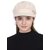 Minha Women's Girls' Wool Visor Beanie Cap (Free Size) | Stylish and Warm Winter Hat - Assorted Color