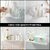 PASSION Wall Mounted Plastic Bathroom Shelf/Wall Shelf/Wall Mounted Shelf/Self Adhesive Shelf with 2 Self Adhesive Stickers (White)