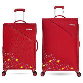 Timus Flash Plus Stylish Check-in Travel Combo Set 68 cm 78 cm Trolley luggage. Expandable Check-in Timus Flash Plus Stylish Check-in Travel Combo Set 68 cm 78 cm Trolley luggage. Expandable Check-in