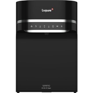 Liv-Pure SERENO-SS Water Purifier  8-Stage RO+UV+UF+Minerals+Copper with 5.5L Stainless Steel Tank