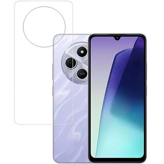                       ISAAK Unbreakable Back Skin compatible with Redmi A4 5G (Pack of 1)                                              