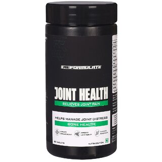 Reformulate I Joint Health I Relieves Joint Pain I Helps Manage Joint Distress I Bone Health I Supports Cartilage Repair I Improves Joint Mobility I Enhances Bone Health I Nutraceutical I 60 Tablets Reformulate I Joint Health I Relieves Joint Pain I Helps Manage Joint Distress I Bone Health I Supports Cartilage Repair I Improves Joint Mobility I Enhances Bone Health I Nutraceutical I 60 Tablets