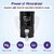 Liv-pure Glo Star RO+UV+UF+Mineraliser Water Purifier - 7L Storage, 15 LPH, Ideal for All Water Sources (Black)