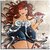 Full Round Diamond Mosaic Cartoon DIY 3D Diamond Painting Fat Lady Full Drill Diamond Embroidery Cross Stitch Fruit Strawberry
