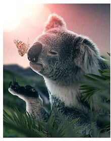 DIY 5D diamond painting cute animal koala cross stitch mosaic pattern rhinestone diamond embroidery home decoration