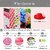DIY 5D Sexy Red Lips Pattern Diamond Painting Full Drill with Number Kits Home and Kitchen Fashion Crystal Rhinestone Cross Stitch Embroidery Paintings Canvas Pictures Wall Decoration Gifts Arts and Crafts for Adults and Kids
