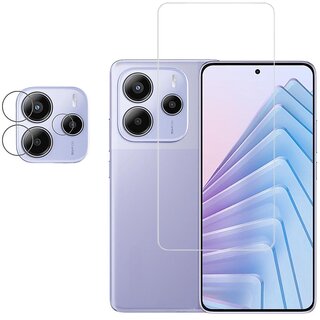ISAAK Tempered Glass and Camera Lens Protector compatible with Redmi Note 14 5G 5G (COMBO PACK) ISAAK Tempered Glass and Camera Lens Protector compatible with Redmi Note 14 5G 5G (COMBO PACK)