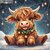 FIYO Cow DIY 5D Diamond Painting Full Drill with Number Kits Home and Kitchen Fashion Mosaic Diamond Painting Canvas Wall Decoration Gift Crafts for Adults and Kids(Size:Full Round 25x25/30x30/40x40/50x50cm)(Full Square 30x30/40x40/50x50cm)