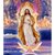 DIY 5D Diamond Painting Figure Jesus Full Drill with Number Kits Home and Kitchen Fashion Crystal Rhinestone Cross Stitch Embroidery Paintings Canvas Pictures Wall Decoration Gifts Arts and Crafts for Adults and Kids