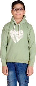 Kids' Hooded Sweatshirt, Sage Green