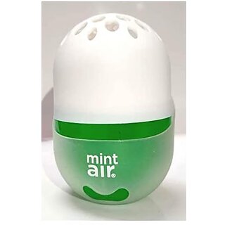                       Electro Cloud Mint Air Gel Car Perfume Water Based Car Air Freshener - Lemon Twist (100g)                                              