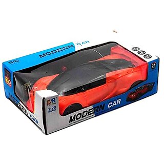                       Electro Cloud 2 Function Remote car 3D LED Light Modern Car with Remote Control - Multicolor                                              