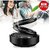 ElectroCloud Solar Car Aromatherapy Essential Oil Diffuser 360Degree Double Ring Rotating Design Car Perfume Air Purifier Car Fragrance Decompression Toy for Home Car Office (Black)