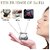 ElectroCloud Solar Car Aromatherapy Essential Oil Diffuser 360Degree Double Ring Rotating Design Car Perfume Air Purifier Car Fragrance Decompression Toy for Home Car Office (Red)