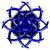 ElectroCloude Car Air Freshener Spinning Spider Design For Car Aromatherapy Vent Clips Car Interior Decoration Charm Creative Fragrance Car Vent Diffuser (Blue)