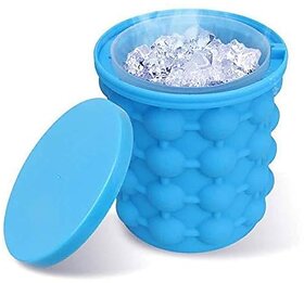 Electro Cloud Silicone Ice Cube Maker | The Innovation Space Saving Ice Cube Maker | Ice Cube Bucket