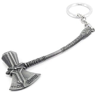                       Electro Clour Avengers Infinity War Thor's New Axe Shape Key Ring Key Chain (Pack of 1)                                              