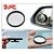 ElectroCloud 3R 360 Degree Blind Spot Mirror Round Shape Convex Side Rear View Mirror Corner for Universal Cars -1 piar