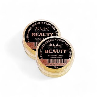 Al Hiba Beauty Premium Long Lasting Body Perfumed Cream - Pack Of 2 (10gm) Al Hiba Beauty Premium Long Lasting Body Perfumed Cream - Pack Of 2 (10gm)