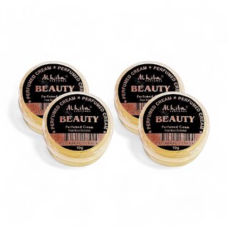 Al Hiba Beauty Premium Long Lasting Body Perfumed Cream - Pack Of 4 (10gm) Al Hiba Beauty Premium Long Lasting Body Perfumed Cream - Pack Of 4 (10gm)