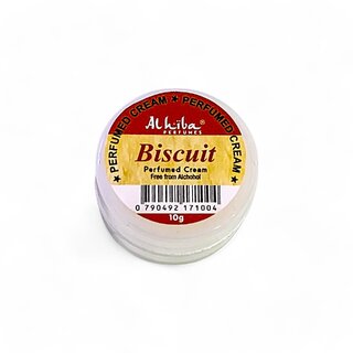 Al Hiba Biscuit Perfumed Body Cream - 10g Al Hiba Biscuit Perfumed Body Cream - 10g