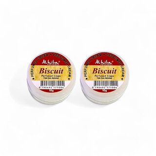 Al Hiba Biscuit Perfumed Body Cream - 10g (Pack Of 2) Al Hiba Biscuit Perfumed Body Cream - 10g (Pack Of 2)