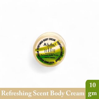                       Al Hiba HHH French Fragrance Premium Long Lasting Body Perfumed Cream - Pack Of 1 (10gm)                                              