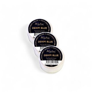 Al Hiba Denim Blue Premium Long Lasting Body Perfumed Cream - Pack Of 3 (10gm) Al Hiba Denim Blue Premium Long Lasting Body Perfumed Cream - Pack Of 3 (10gm)