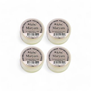 Al Hiba Maryam Perfumed Body Cream - 10g (Pack Of 4) Al Hiba Maryam Perfumed Body Cream - 10g (Pack Of 4)
