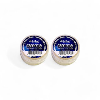 Al Hiba Iceberg Perfumed Body Cream - 10g (Pack Of 2) Al Hiba Iceberg Perfumed Body Cream - 10g (Pack Of 2)