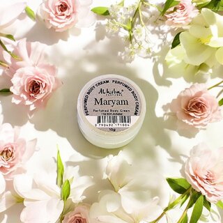 Al Hiba Maryam Premium Perfumed Body Cream (10gm) Al Hiba Maryam Premium Perfumed Body Cream (10gm)