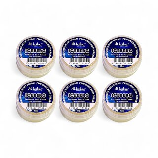 Al Hiba Iceberg Perfumed Body Cream - 10g (Pack Of 6) Al Hiba Iceberg Perfumed Body Cream - 10g (Pack Of 6)