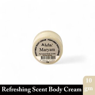                       Al Hiba Maryam Premium Long Lasting Body Perfumed Cream - Pack Of 1 (10gm)                                              