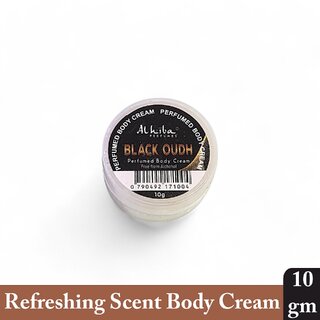 Al Hiba Black Oudh Premium Long Lasting Body Perfumed Cream - Pack Of 1 (10gm) Al Hiba Black Oudh Premium Long Lasting Body Perfumed Cream - Pack Of 1 (10gm)