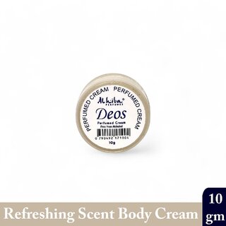                       Al Hiba Deos Premium Long Lasting Body Perfumed Cream - Pack Of 1 (10gm)                                              