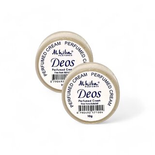 Al Hiba Deos Premium Long Lasting Body Perfumed Cream - Pack Of 2 (10gm) Al Hiba Deos Premium Long Lasting Body Perfumed Cream - Pack Of 2 (10gm)