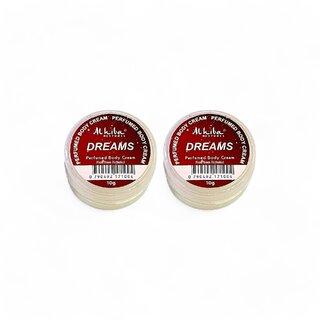 Al Hiba Dreams Perfumed Body Cream - 10g (Pack Of 2) Al Hiba Dreams Perfumed Body Cream - 10g (Pack Of 2)