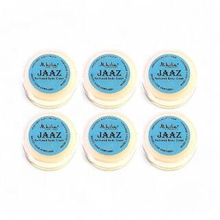                       Al Hiba Jaaz Perfumed Body Cream - 10g (Pack Of 6)                                              