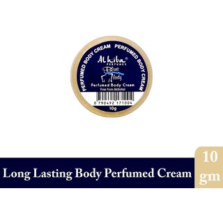 Perfumed Refreshing Scent Al Hiba Blue Lady Body Cream (10g) Perfumed Refreshing Scent Al Hiba Blue Lady Body Cream (10g)